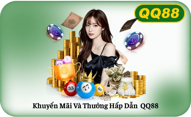 Khuyen Mai Va Thuong Hap Dan QQ88 Chương trình khuyến mãi QQ88 và ưu đãi hoàn trả cược
